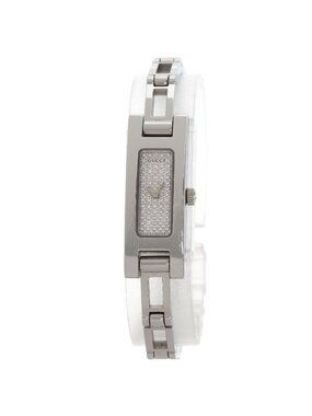 Gucci Square Face Dial Diamond Watch SS